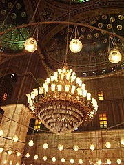 モスク・ランプとシャンデリア