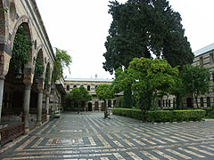 アゼム宮殿の中庭２