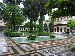アゼム宮殿の中庭１