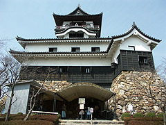 犬山城正面の入口