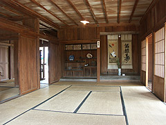 石垣島の家の内部